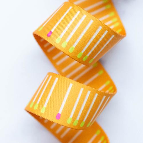 Match Webbing in Goldenrod- 1.5"
