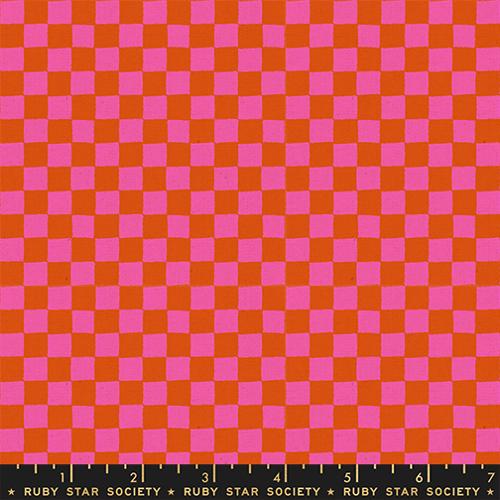 PREORDER CANVAS RSS Daisy Days Block Print Checks in Playful