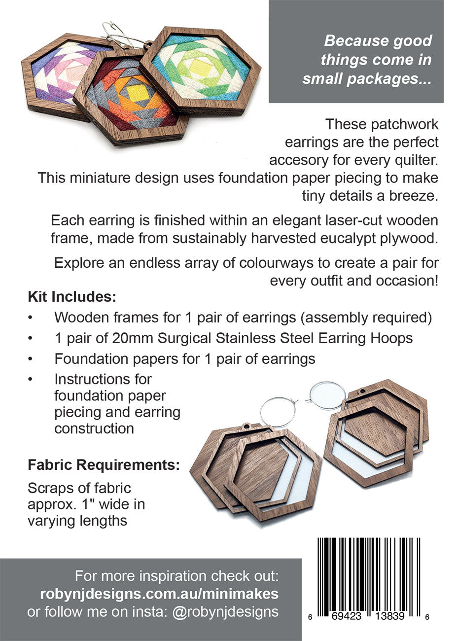 Patchwork Earrings Kit