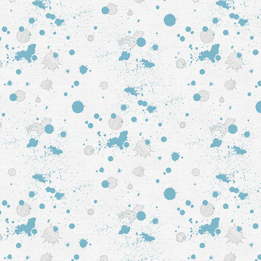 LS* Ink Splats in Blue