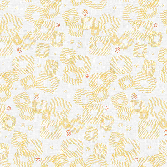 LS* Scribbled Square - Yellow