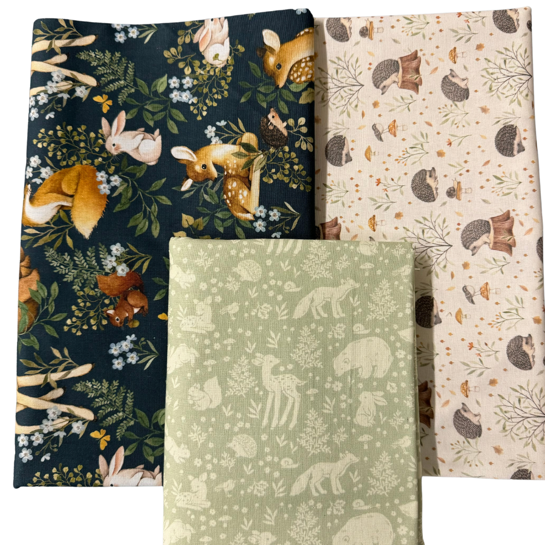 Forest Stories Wholecloth Quilt Kit