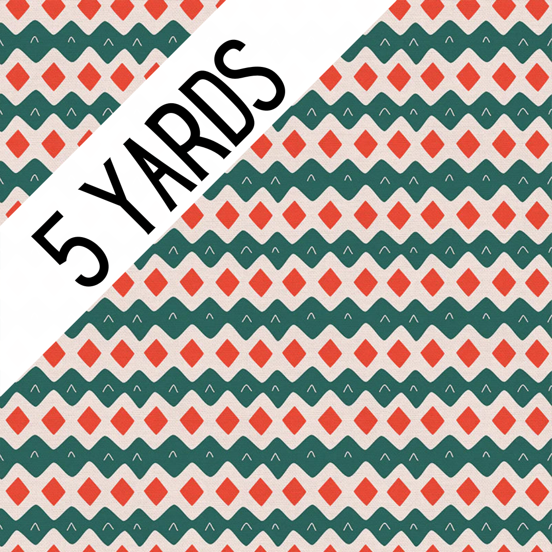 BACKING CUT (5yds) Rhombus Ornament