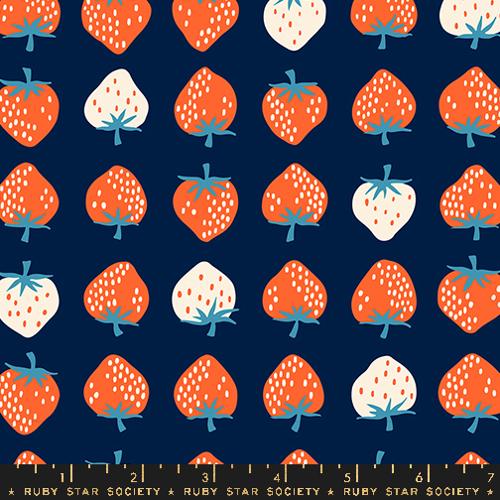 PREORDER Strawberries Strawberry in Navy