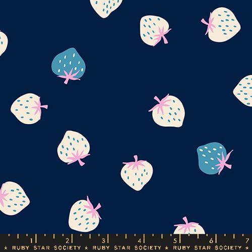 Strawberries Strawberry Toss in Navy