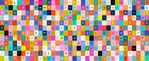 Selvedge Magic Letters