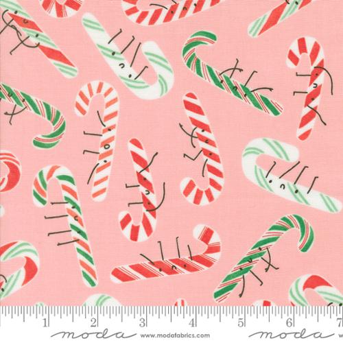 PREORDER Tiny Christmas Candy Cane in Cotton Candy