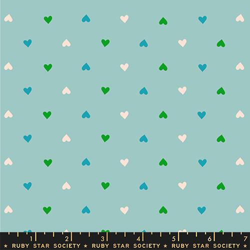 PREORDER Best Day Ever Hearts in Turquoise