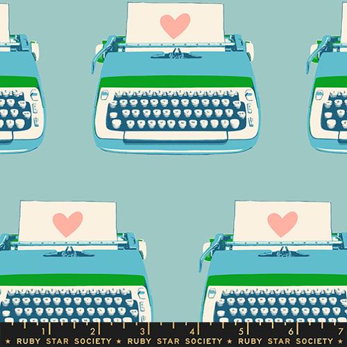 Best Day Ever Typewriters in Turquoise