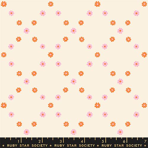 PREORDER Best Day Ever Diamond Flowers in Posy Orange