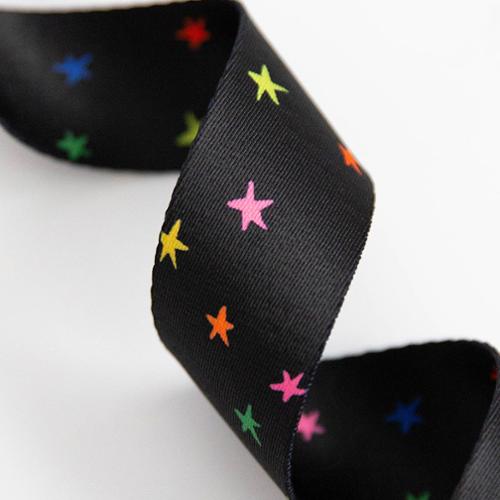 Webbing Starry Vivid Black 1.5"