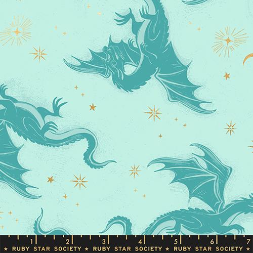 PREORDER RSS Fireglow Etched Dragons in Metallic Mint