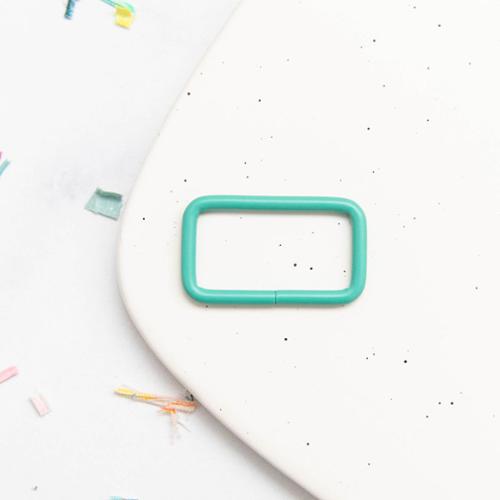 Rectangle Ring in Turquoise - 1.5"