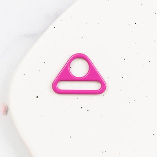 Triangle Ring in Magenta - 1.5"
