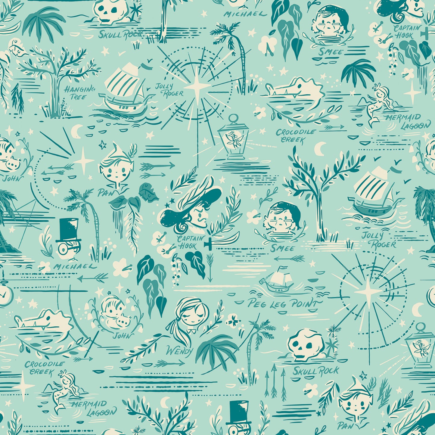 Forever Neverland Map in Songbird