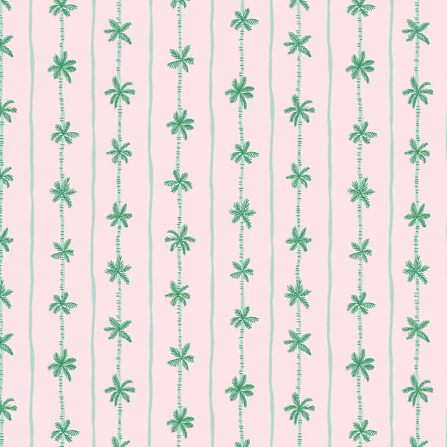 Forever Neverland Palm Stripe in Pink