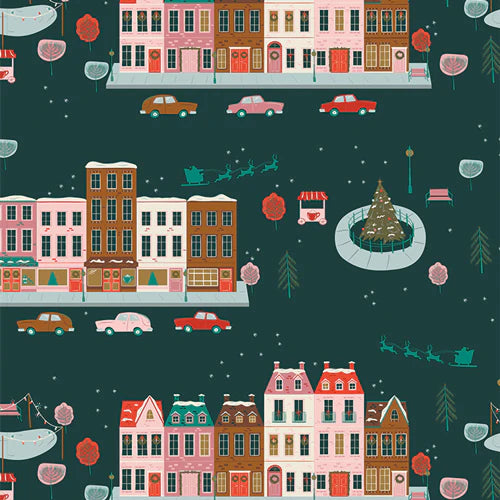 BACKING CUT (5 yd) - Joyful Boulevard Night