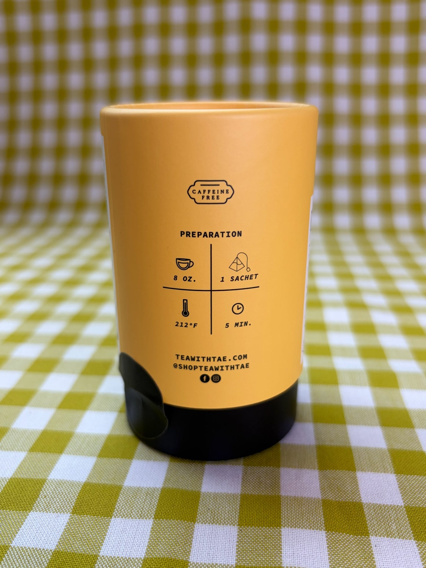Tea with Tae Mini Tube: Turmeric Ginger