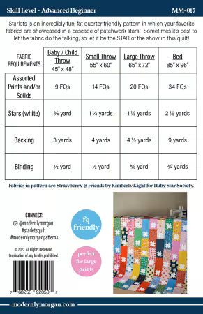 Starlets Pattern by Modernly Morgan