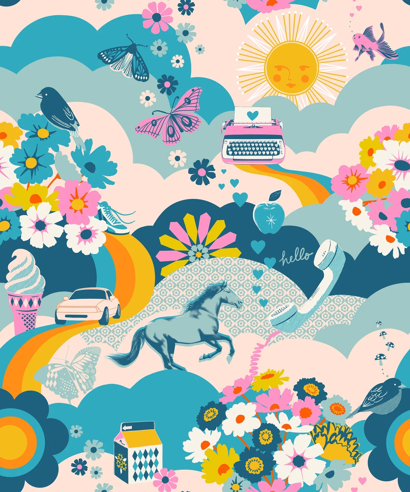 PREORDER Best Day Ever Landscape in Teal