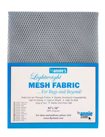 ByAnnie's Lightweight Mesh Fabric Pewter