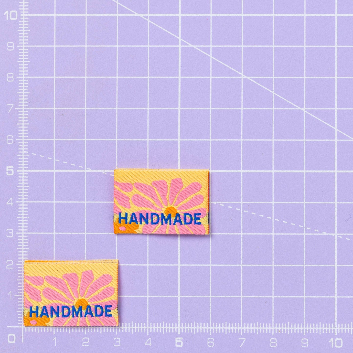 Little Rosy Cheeks- Handmade Flower Power Labels