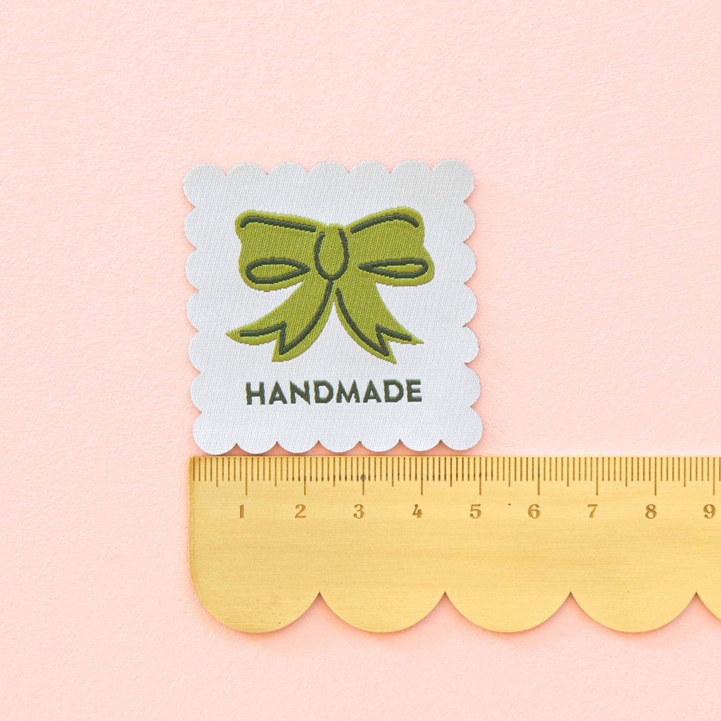 Bows Handmade Multipack Large Woven Labels
