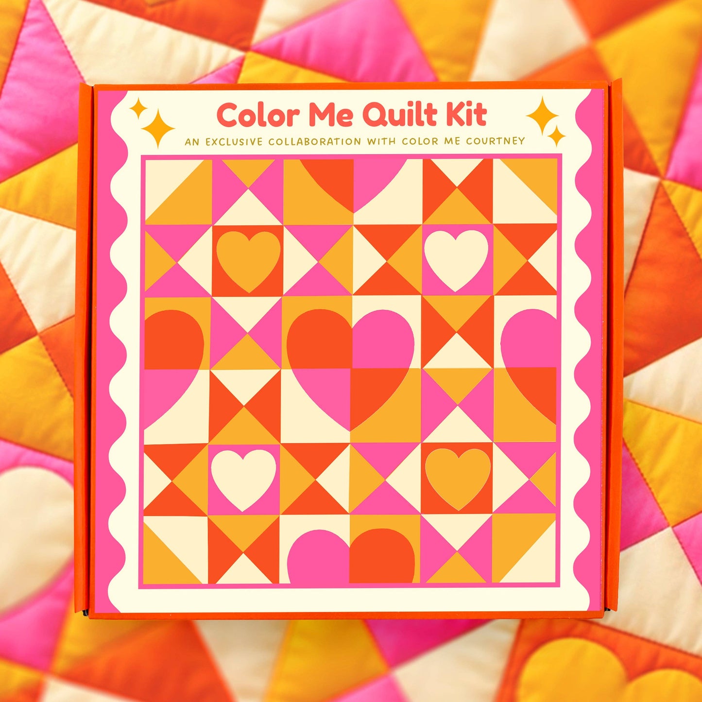 With Love by Kristy The Color Me Quilt Kit