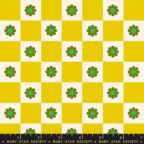 PREORDER RSS Daisy Days Flowers Checks in Golden Hour