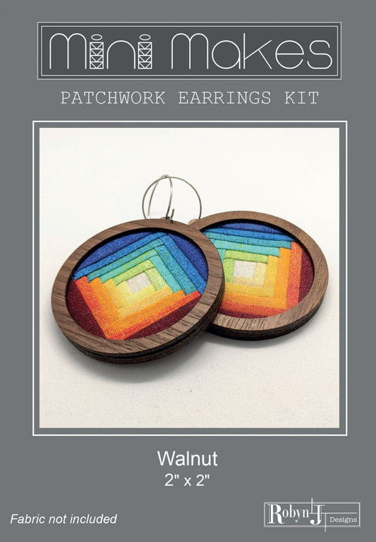 Patchwork Earrings Kit - Circle