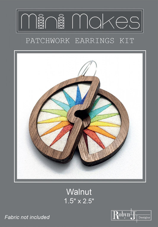 Patchwork Earrings Kit - Moon