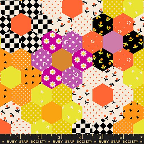 PREORDER RSS Boo Valley Halloween Patchwork in Cheddar