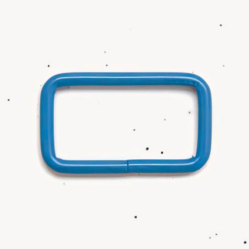 Rectangle Ring in Blue - 1.5"