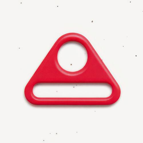Triangle Ring in Scarlet - 1.5"