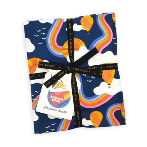 PREORDER RSS Sticker Book Fat Quarter Bundle