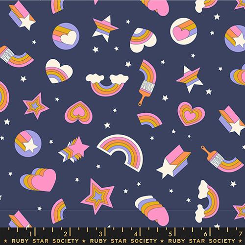 PREORDER RSS Sticker Book Rainbow Stickers in Bluebell