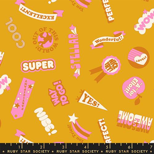PREORDER RSS Sticker Book Reward Stickers in Goldenrod
