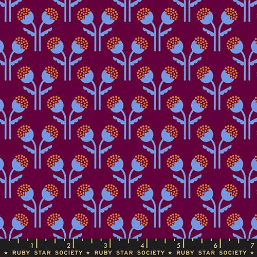 PREORDER RSS Sybil Wallpaper in Deep Plum