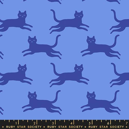 PREORDER RSS Oops All Cats Kitty Run in Lindley Blue