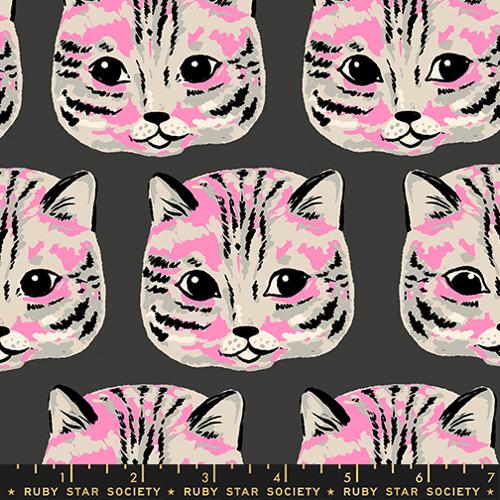 PREORDER CANVAS RSS Oops All Cats Meow Meow in Soft Black
