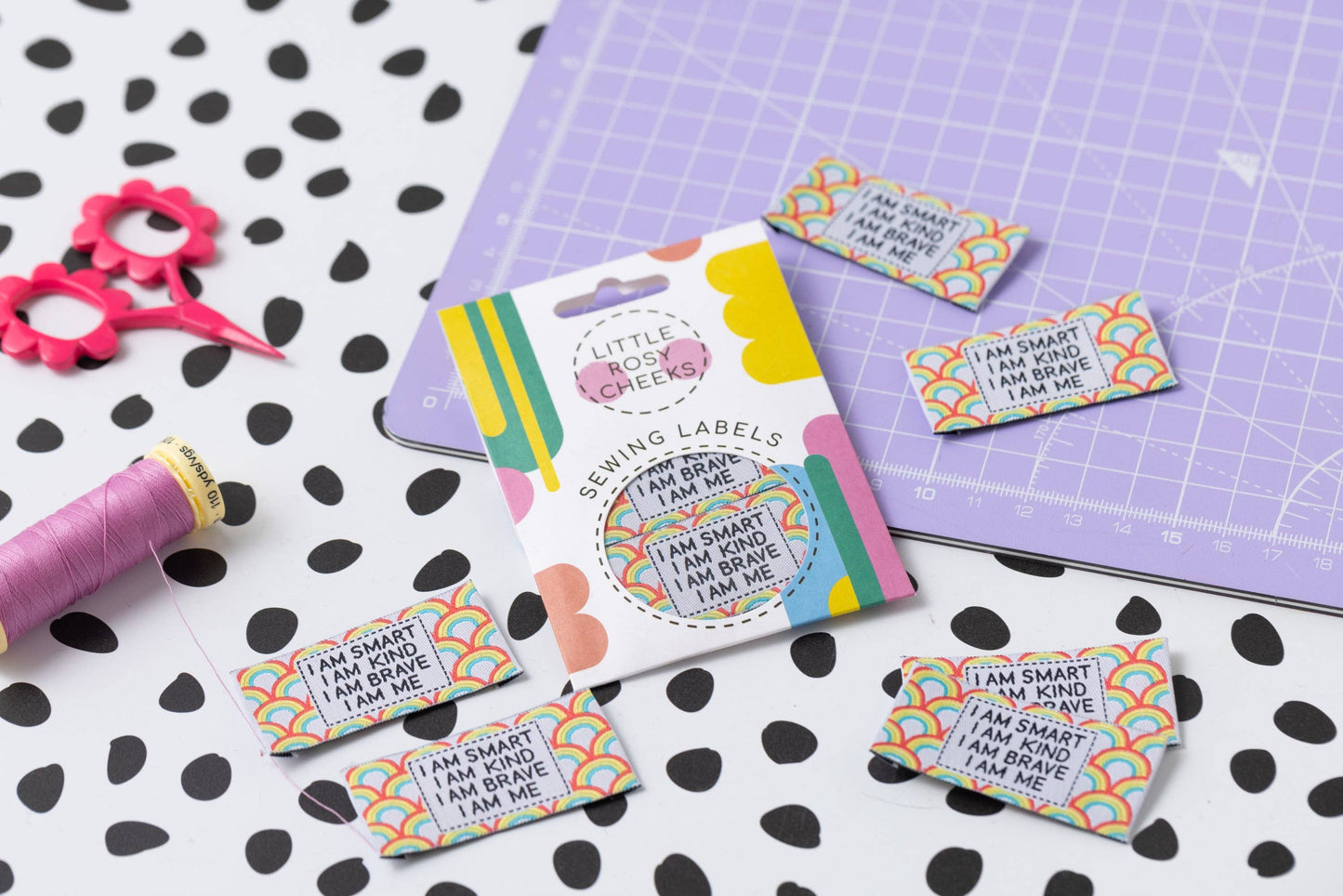 Little Rosy Cheeks- I Am Me Labels