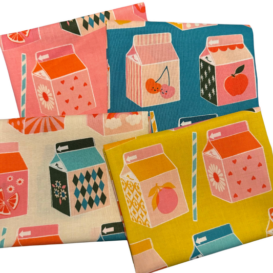 Juicy Juice Boxes Fat Quarter Bundle