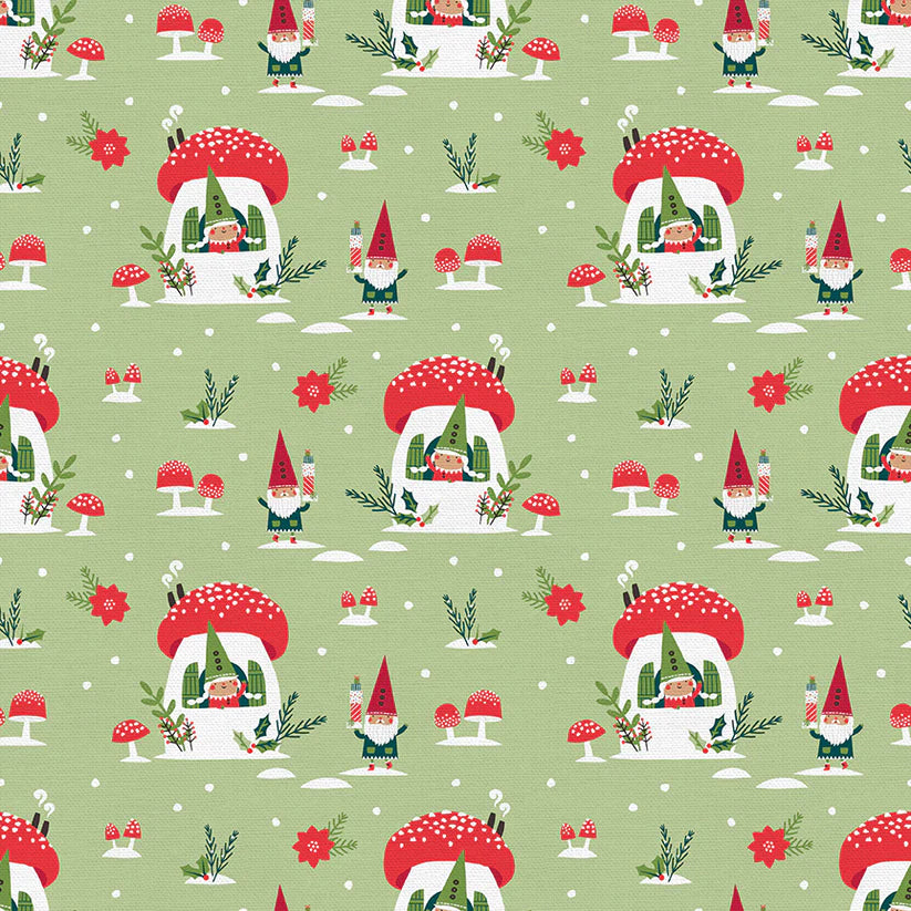 Gnome Noel Fat Quarter Bundle