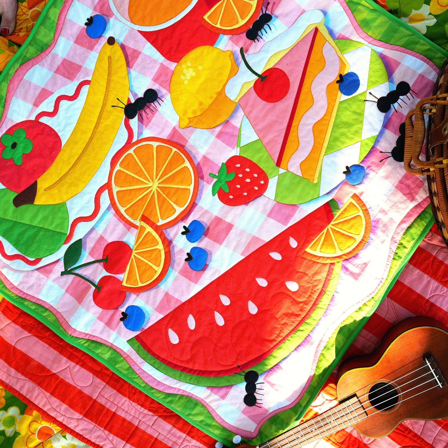 With Love by Kristy Picnic Quilt Kit