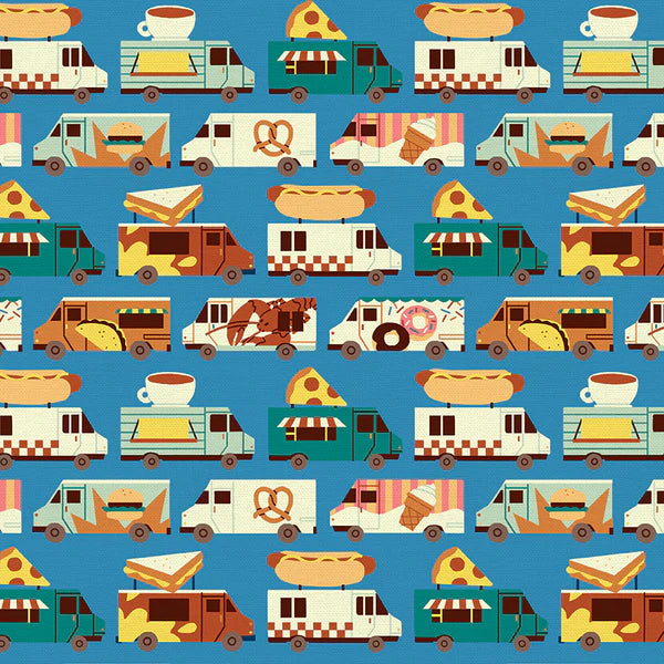 Food Truck Fat Quarter Bundle