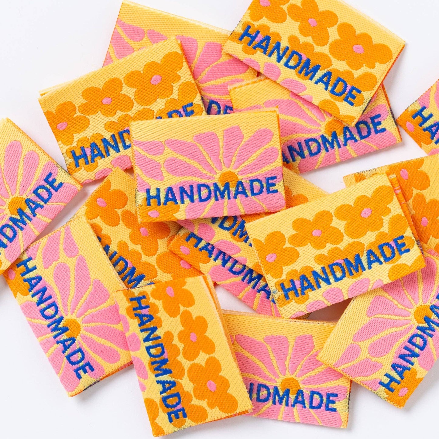 Little Rosy Cheeks- Handmade Flower Power Labels