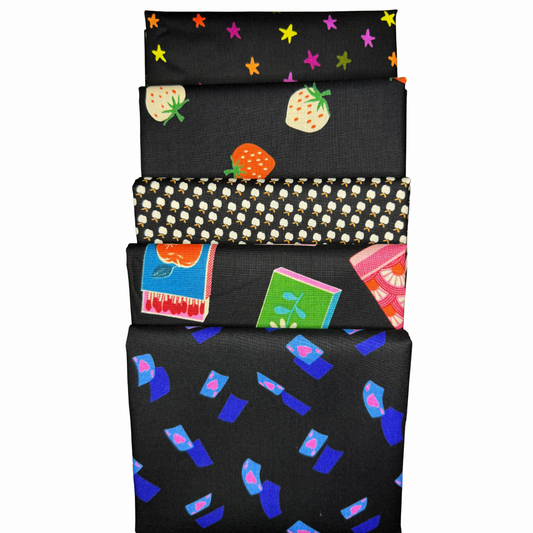 RSS Black Fat Quarter Bundle