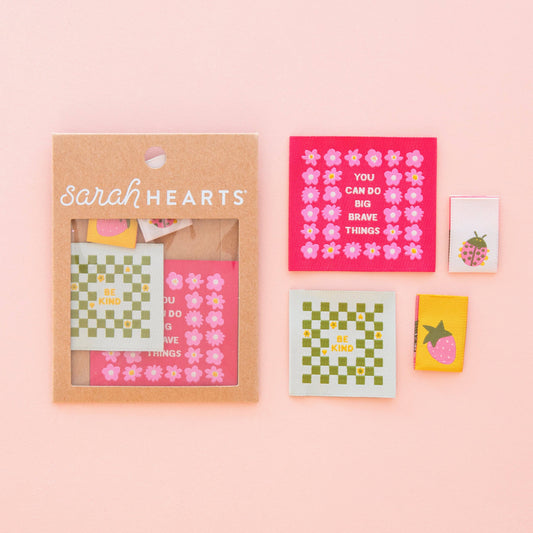 Joyful June Multipack Woven Labels