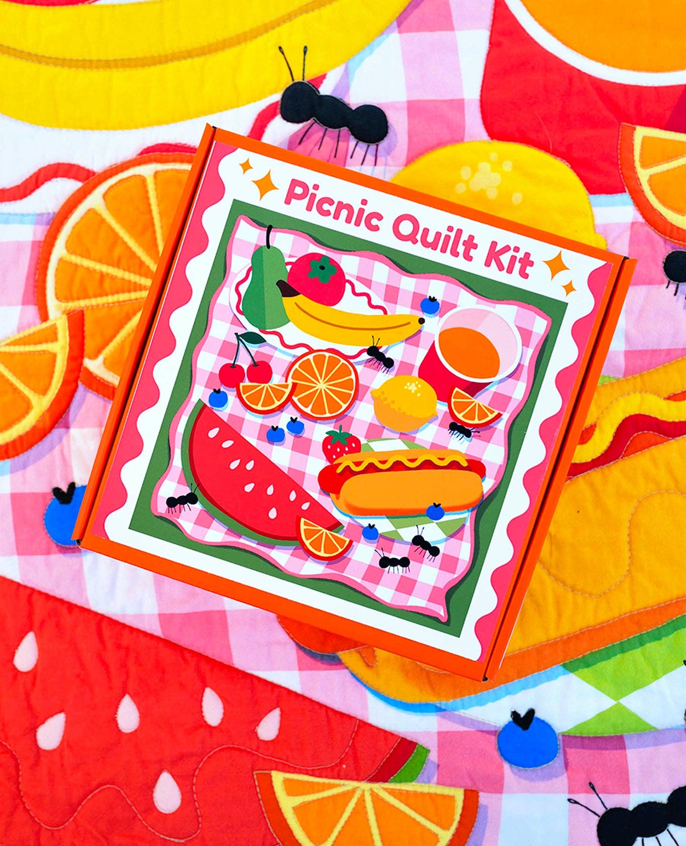 With Love by Kristy Picnic Quilt Kit