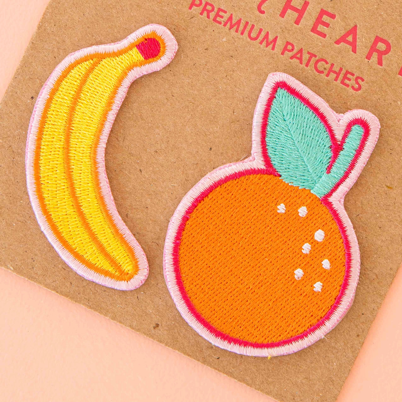 Banana & Orange Embroidery Patch